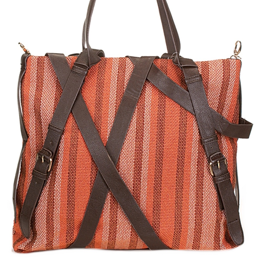 CONVERTIBLE-0RANGE-SHOULDER-BAG